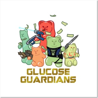 Gummy bear guardians Posters and Art